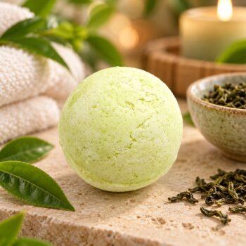 Badekugel Green Tea