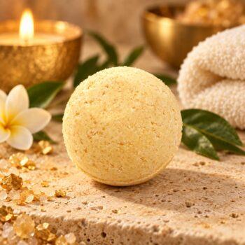 Badekugel Mayan Gold