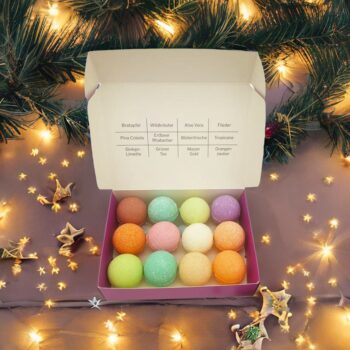 Badekugeln Reise durch das Jahr