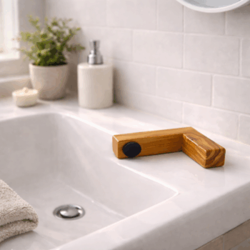 Magnetseifenhalter Olivenholz