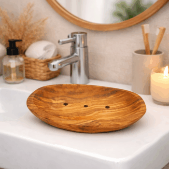 Seifenschale Olivenholz