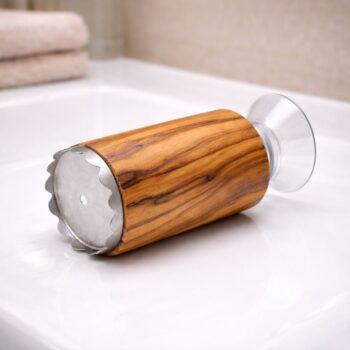 Magnet Seifenhalter Olivenholz