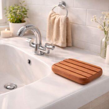 Seifenschale Birnenholz