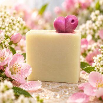 Duschbutter Blütenfrische mit Herz
