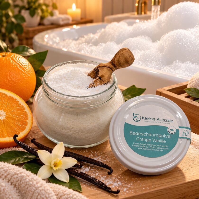 orangen_vanille_badeschaum_im_spa_ambiente Badeschaumpulver Orange Vanille